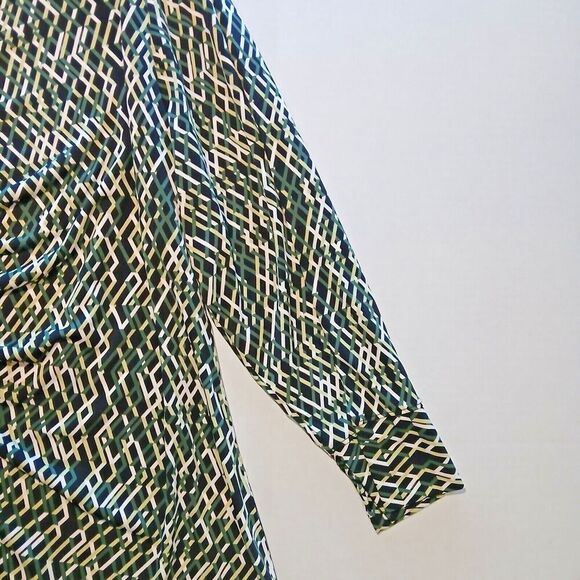 Cato Leopard Print Blouse22/24W. Very Cottage Core Boho 60% Cotton,40% Modal. - Picture 4 of 11